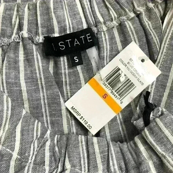 1. State Blue Crush Ocean Slate off Shoulder Dress - Picture 7 of 8